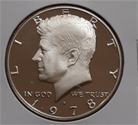 PROOF KENNEDY HALF DOLLAR-1978-S