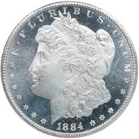 $1 1884-CC PCGS MS66 DMPL