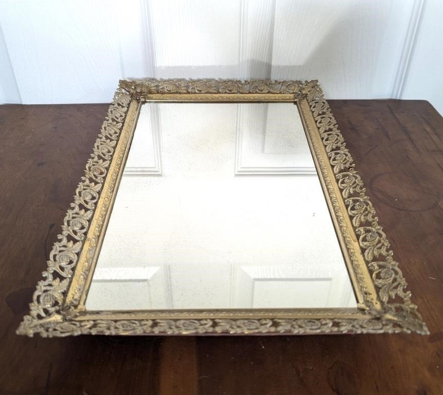 Mirrored Tray