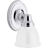 $92  Forte 1 Light Polished Chrome Indoor Bathroom