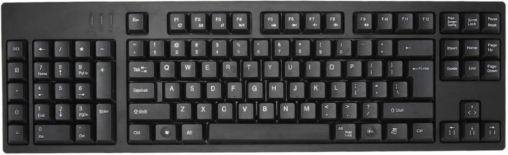 NEW! $60 Left Handed Keyboard, 109 Keys Ergonomic