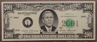 George W. Bush Fantasy Dollar 2001