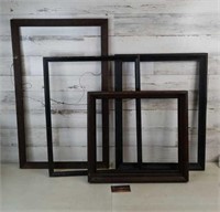 Group of Misc Wood Frames