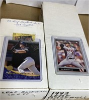 Baseball cards  1992. And 1994  Leaf Baseball