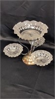 Silver Plated Epergne Centerpiece Bowl