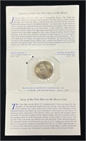 First Men on the Moon $5 Commemorative Coin