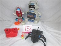 Tiger 2XL Robot - Radio Shack Spider - View Master