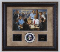 FRAMED PRESIDENTIAL PRINT