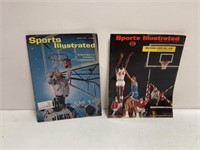 (2) Vtg 1968/1963 Sports Illustrated Magazines