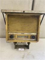 Vintage Huskee Motorola Solid State Tractor Radio
