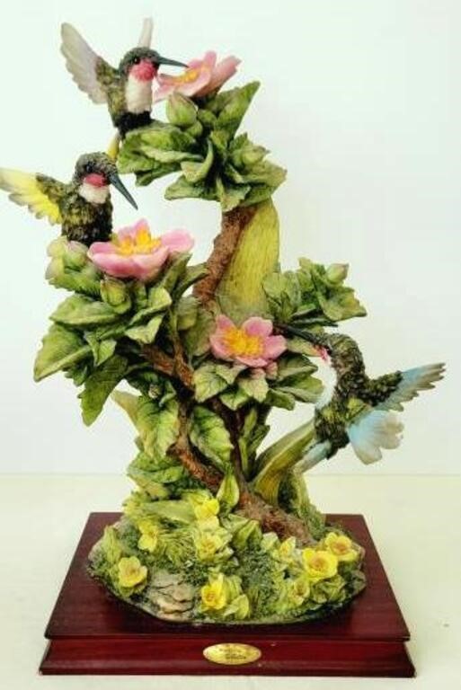 Montefiori Collection Hummingbird Resin Figure
