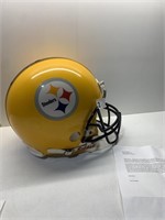 PITTSBURGH STEELERS GAME WORN BY JEFF REED THROW