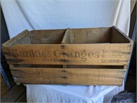 Sunkist Oranges Shipping Box 26" x 12" x 11"
