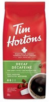 1 bag Tim Hortons Fine Grind Decaffeinated Coffee