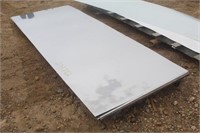 (5) Stainless Steel Sheets, 4ft x 10ft