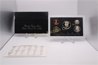 1998 US Mint Silver Proof Set 5 Coins in Lot