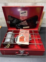 Vintage Prepo Model 105 Stove With Original Box