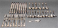 Simpson Hall & Miller Sterling Flatware Set, 35 pc