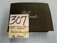 Approx. 96 Postcards In Album (All Galesburg, Il.)