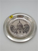 Sterling silver US Naval Academy plate 178 grams
