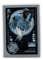 2024 Bowman Chrome A.I. Junior Caminero Rookie