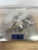 Approximately 1 pound sterling silver marked