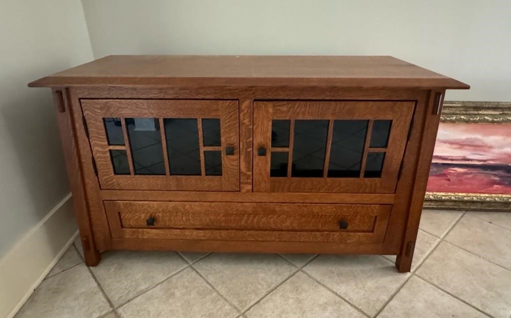 Oak Entertainment Center