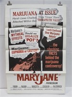 Maryjane 1968 Marijuana Exploitation Film Poster