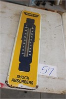 MONROE SHOCK THERMOMETER 26.5X7.5X1"