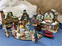 Christmas village miniatures