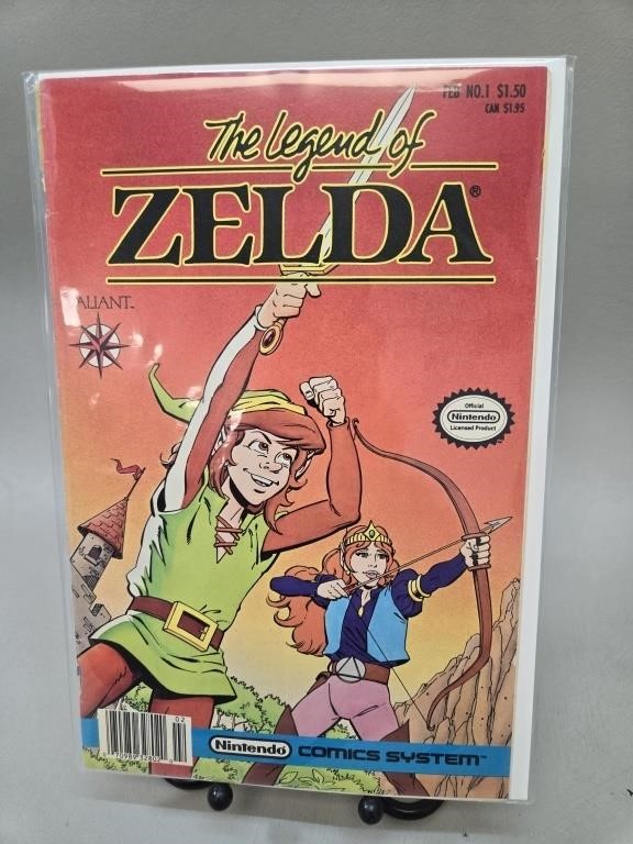 1990 Vallant The Legend of Zelda, 1st comic
