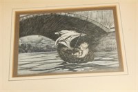 A Framed Arthur Rackham Print