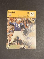 1977 Johnny Unitas Baltimore Colts Football Sports