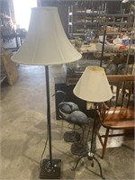 2 floor lamps