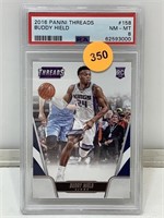 Psa 8 2016 Panini Threads Buddy Hield #158 Cased