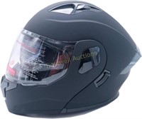 Large Motorcycle Dual Visor Flip up Modular Helmet
