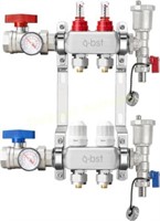 ABST PEX Radiant Heat Manifold  2 Loop Kit