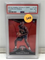 Psa 8 2016 Panini Totally Cert. Taurean Prince