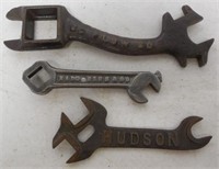 lot of 3 wrenches CC Plow, Hudson & other