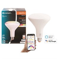 EcoSmart 90-Watt Equivalent Smart BR40 Color