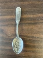 Franklin Mint Pewter Spoon Nathan Hale