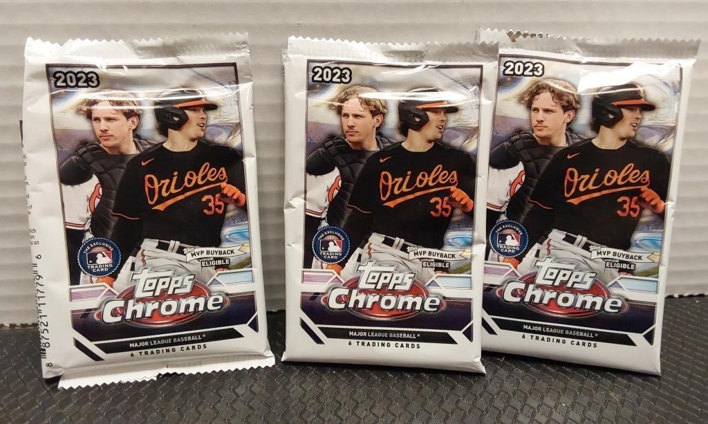 2023 ML Baseball trading cards. Packages have