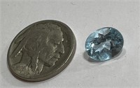 4.5 ct. Natural Blue Topaz gemstone