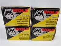 80 Rds. Wolf 7.62x39 Ammo