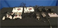 6 Nintendo Controllers and Joy Sticks