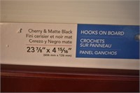 HOOKS ON BOARD CHERRY AND MATTE BLACK LOT OF 2