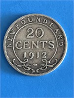 1912 20c NEWFOUNDLAND