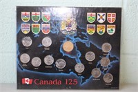Canada 125 Coins