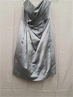 David's Bridal Gray Dress- Size Unknown