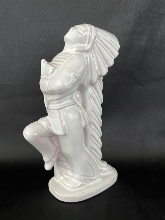 Frankoma Pottery Dancing Indian Chief Figurine